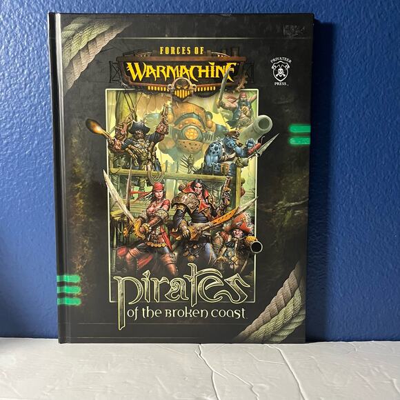 Warmachine Pirates Of The Broken Coast Hardcover Book - Picture 1 of 8